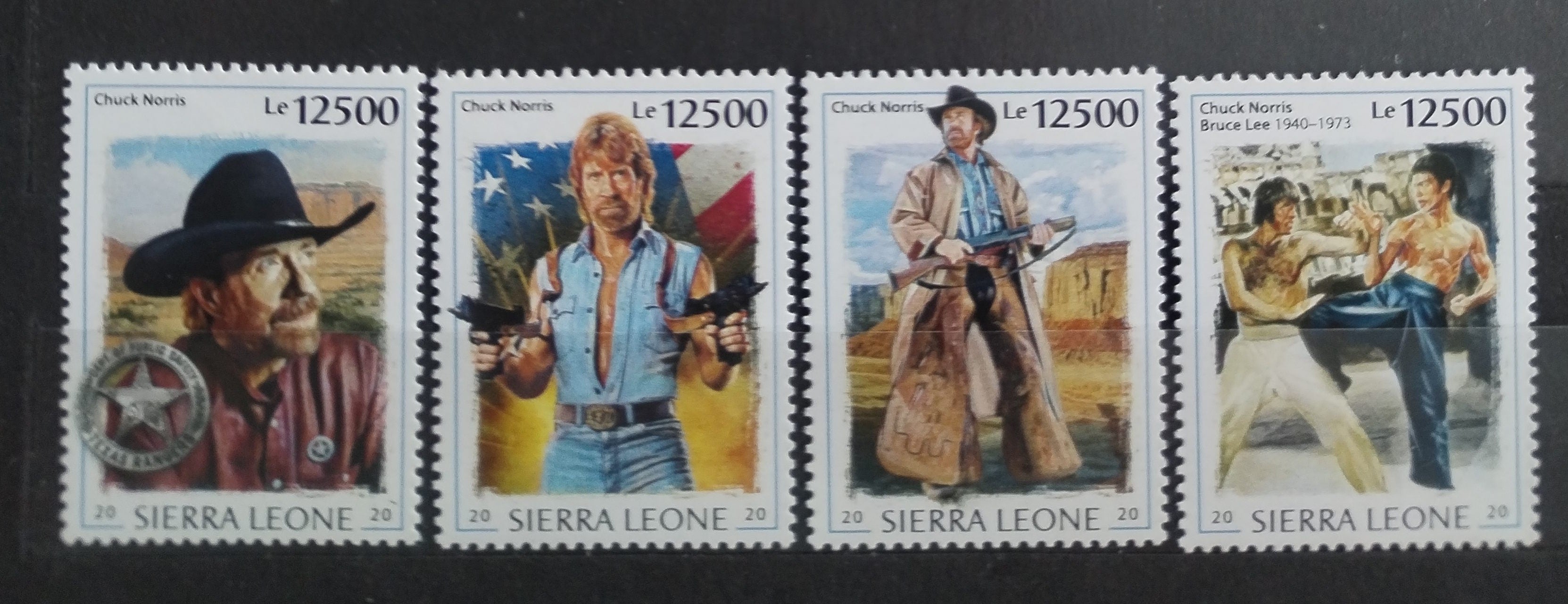 Sierra Leone 2020 Chuck Norris a jeho život