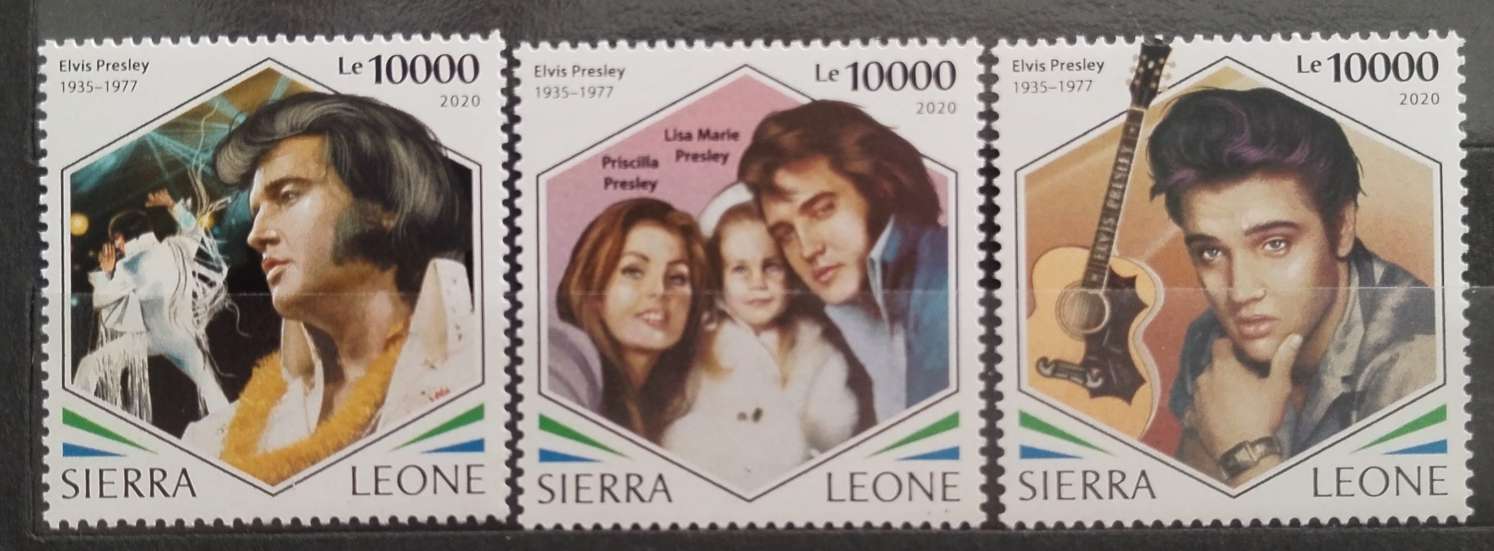 Sierra Leone 2020 Elvis Presley a jeho život