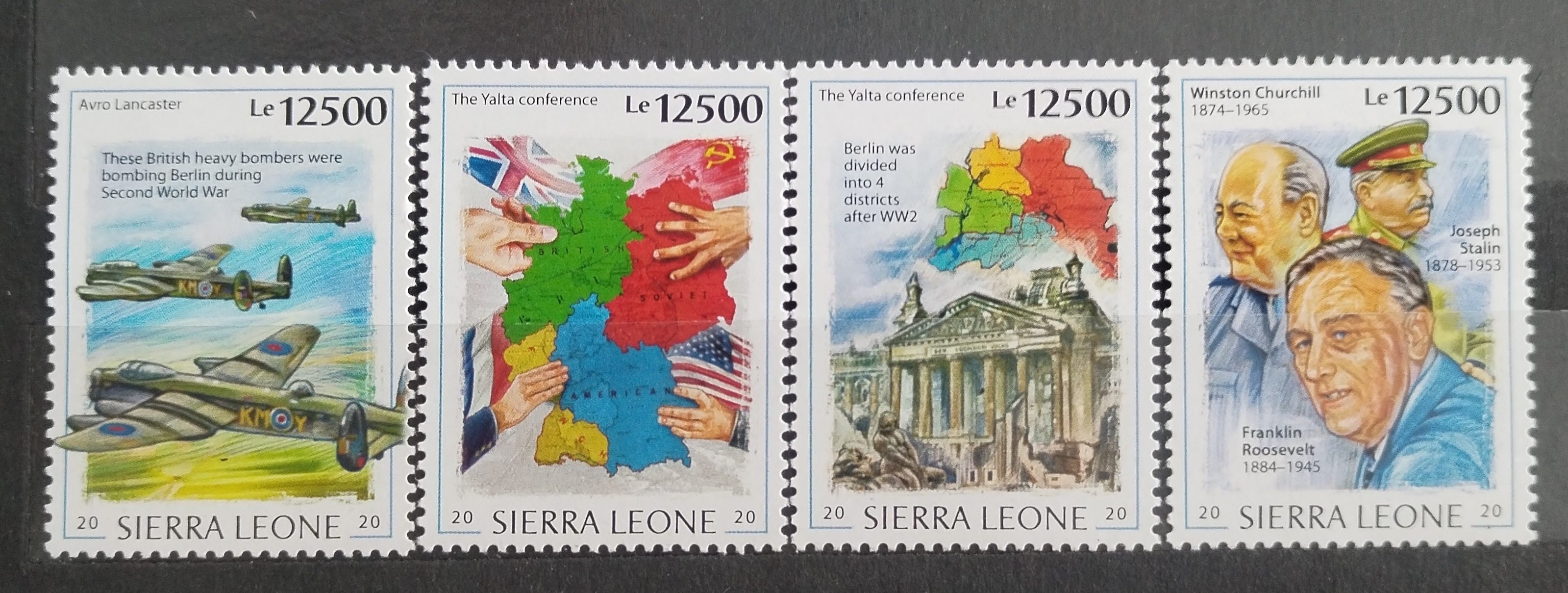 Sierra Leone 2020 Konference v Jaltě, Churchill