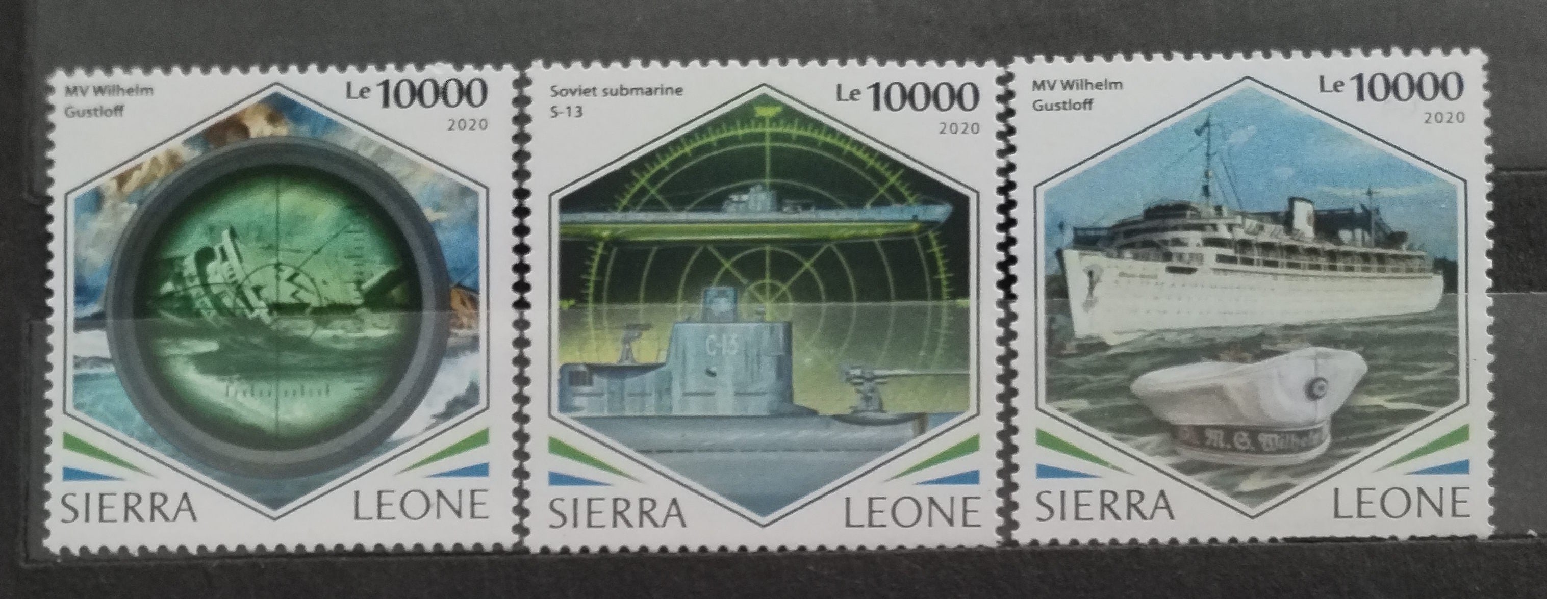 Sierra Leone 2020 Ponorky a lodě