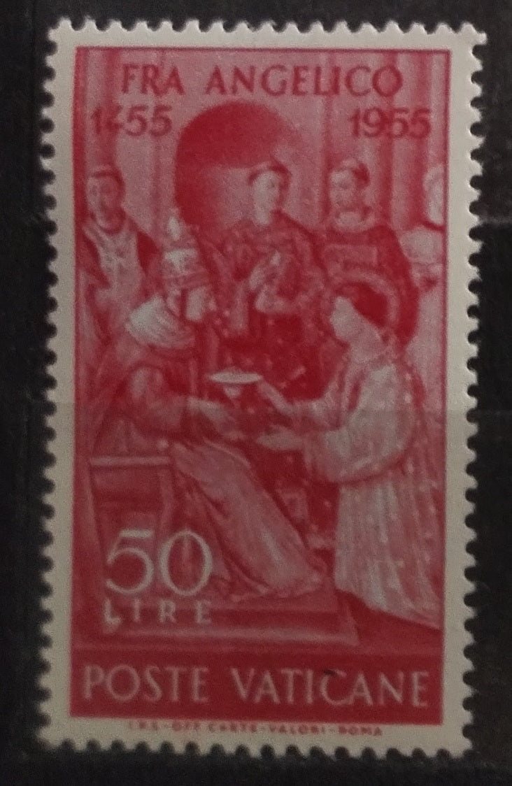 Vatikán 1955 Blahoslavený Fra Angelico 50L