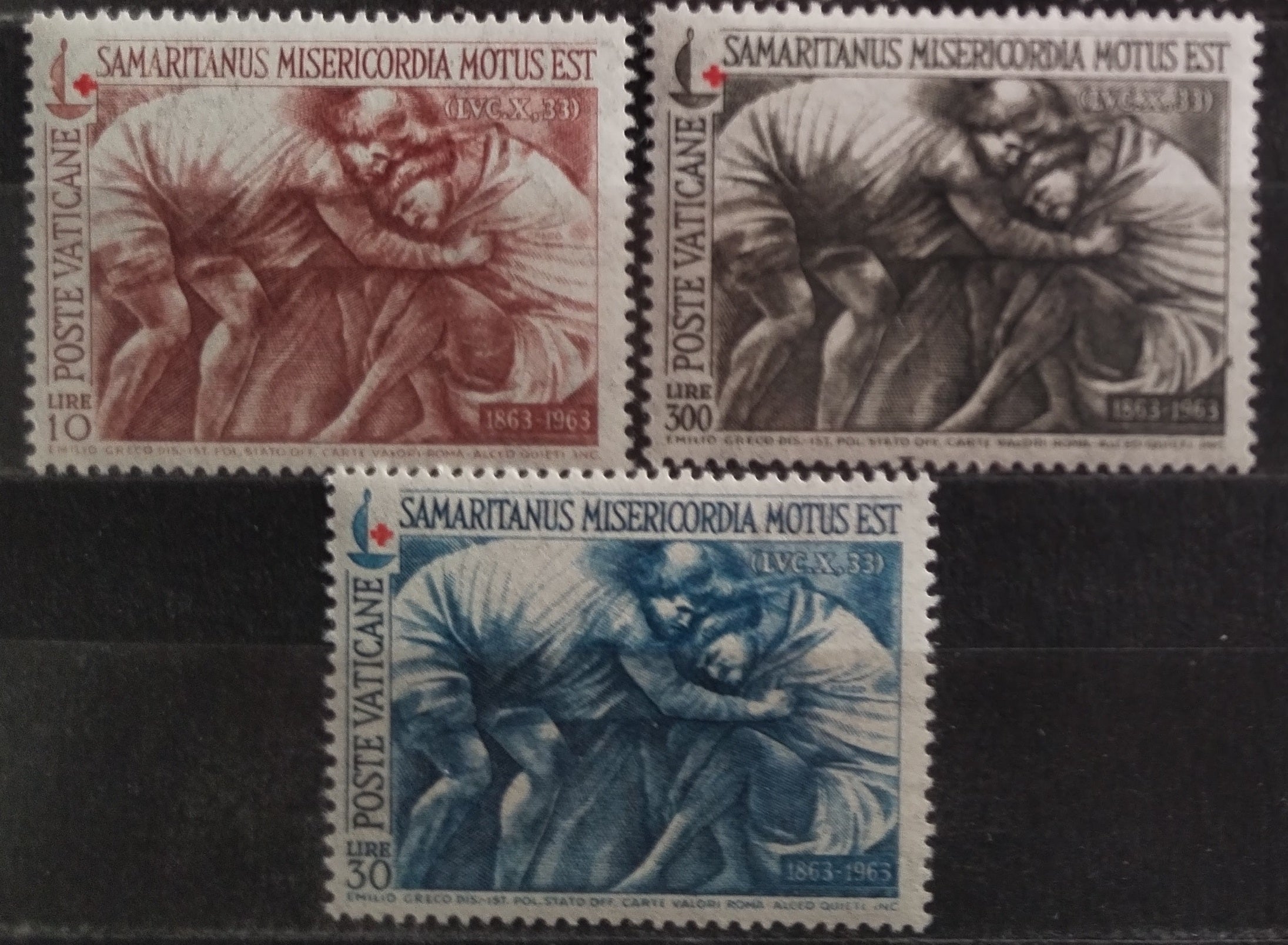 Vatikán 1964 Století Červeného kříže