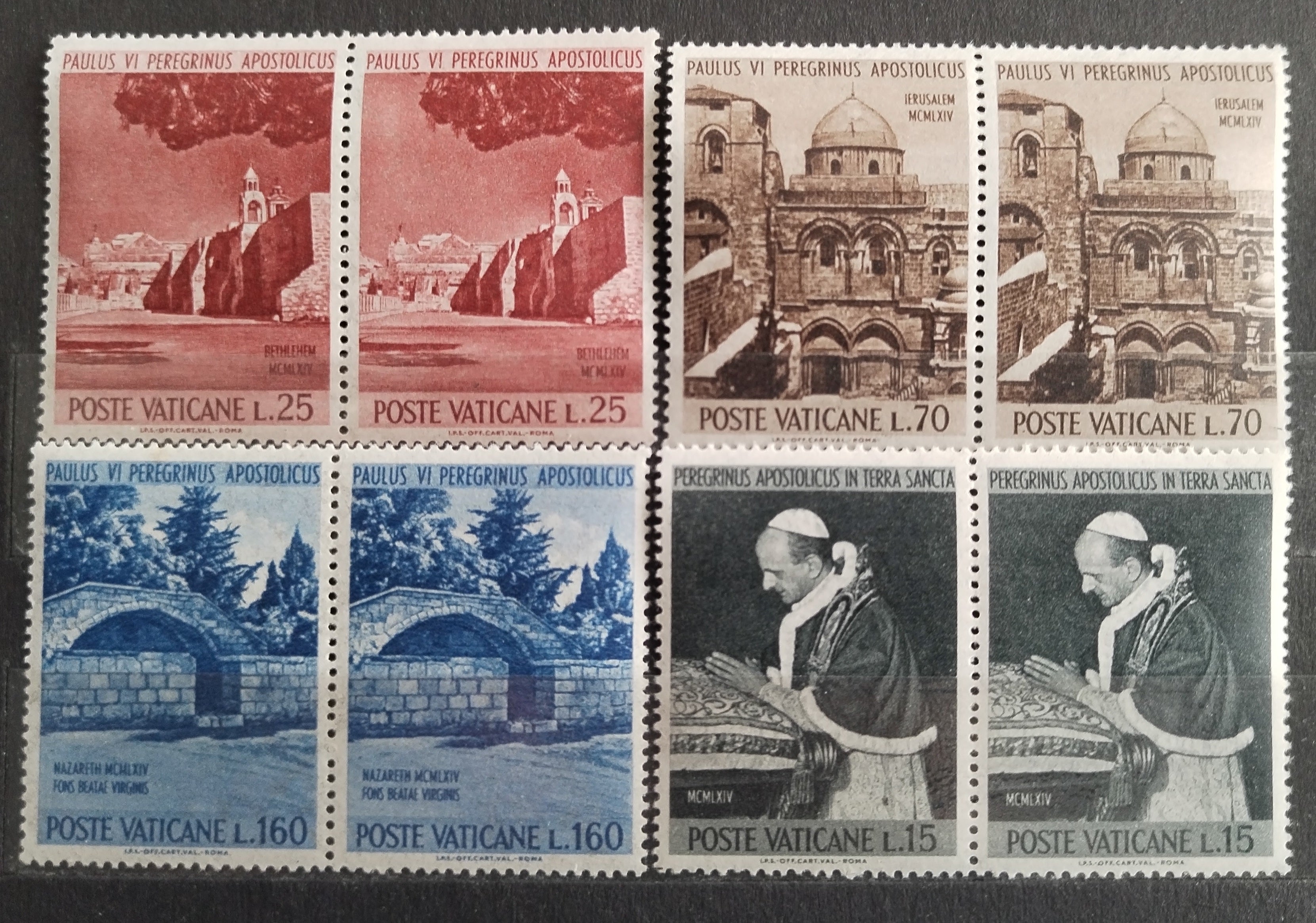 Vatikán 1964 Papežova cesta do Svaté země