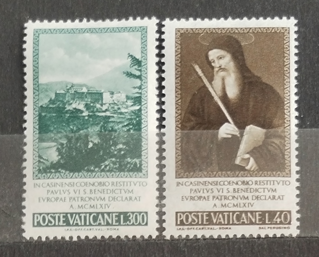 Vatikán 1965 Klášter v Montecasino