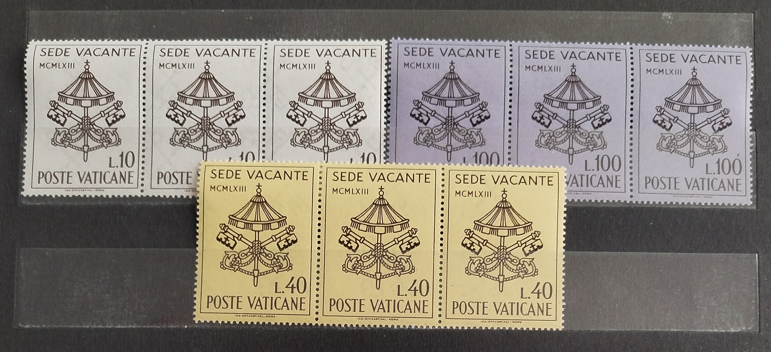 Vatikán 1963 Sede Vacante, Erby