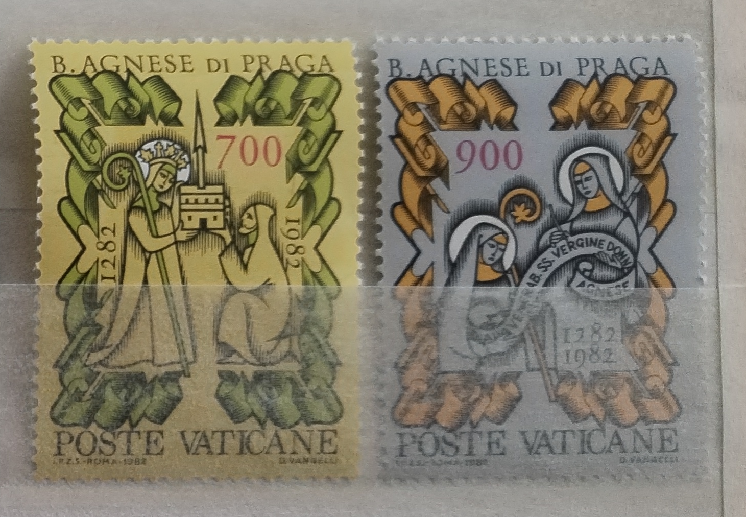 Vatikán 1982 Svatá Anežka Česká