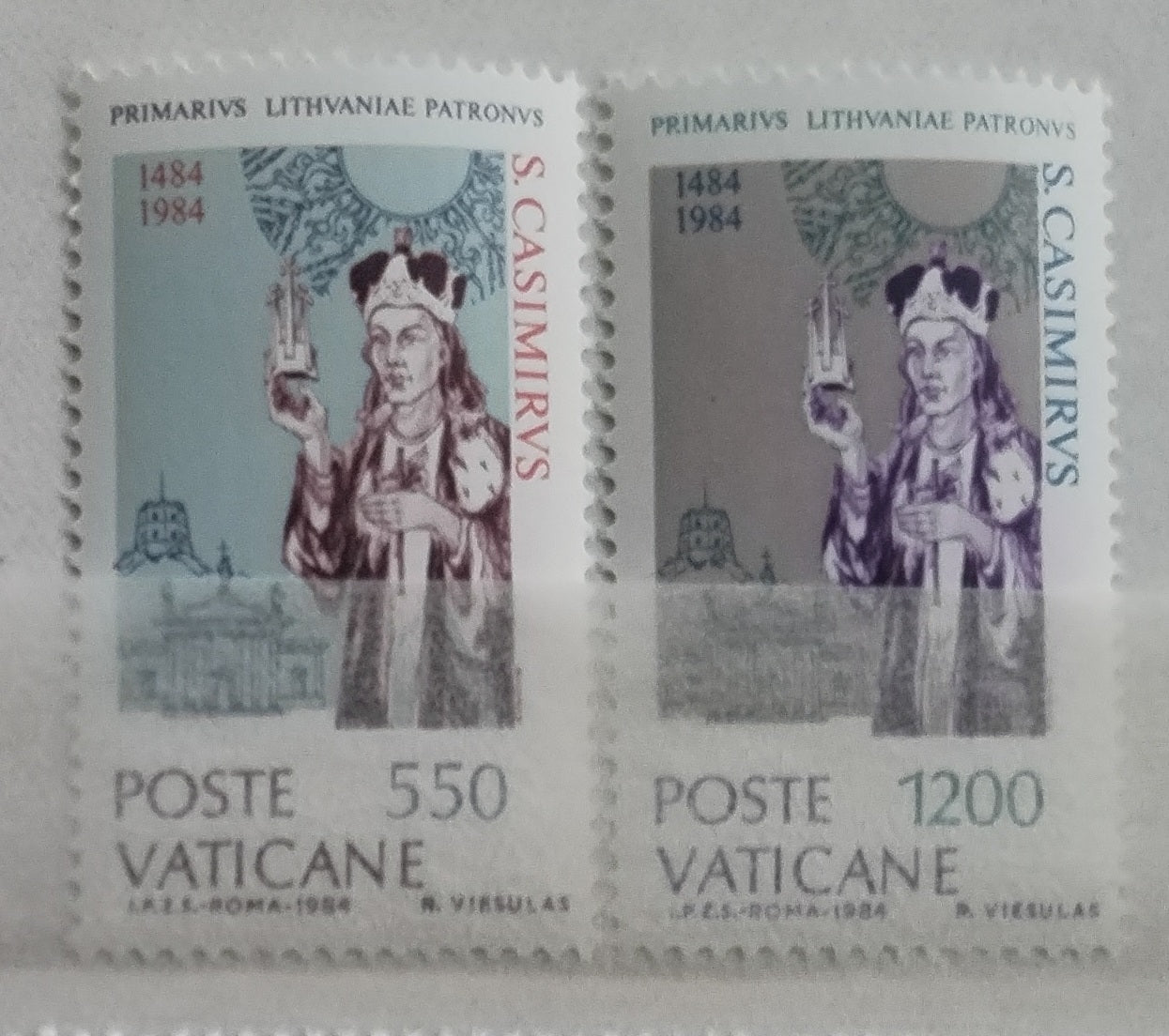 Vatikán 1984 Svatý Kazimír