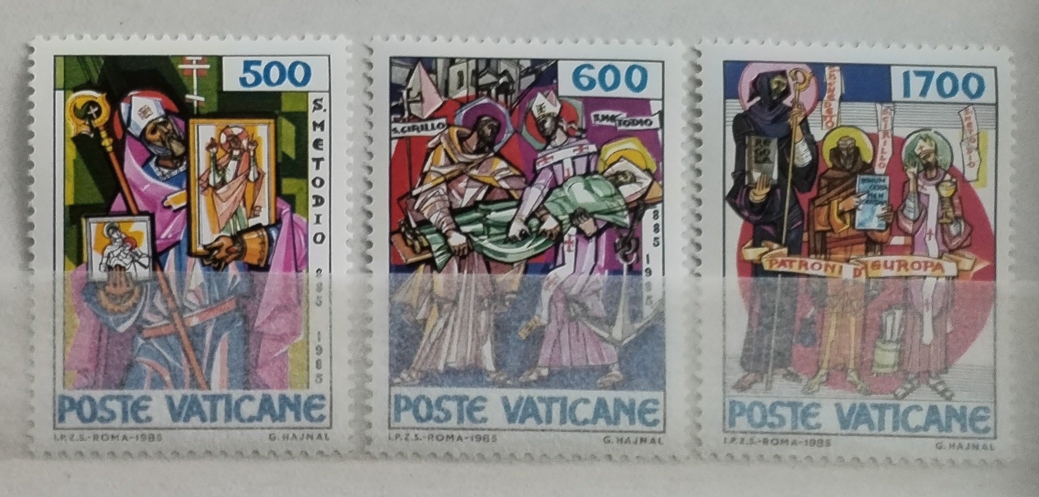 Vatikán 1984 Svatý Metoděj