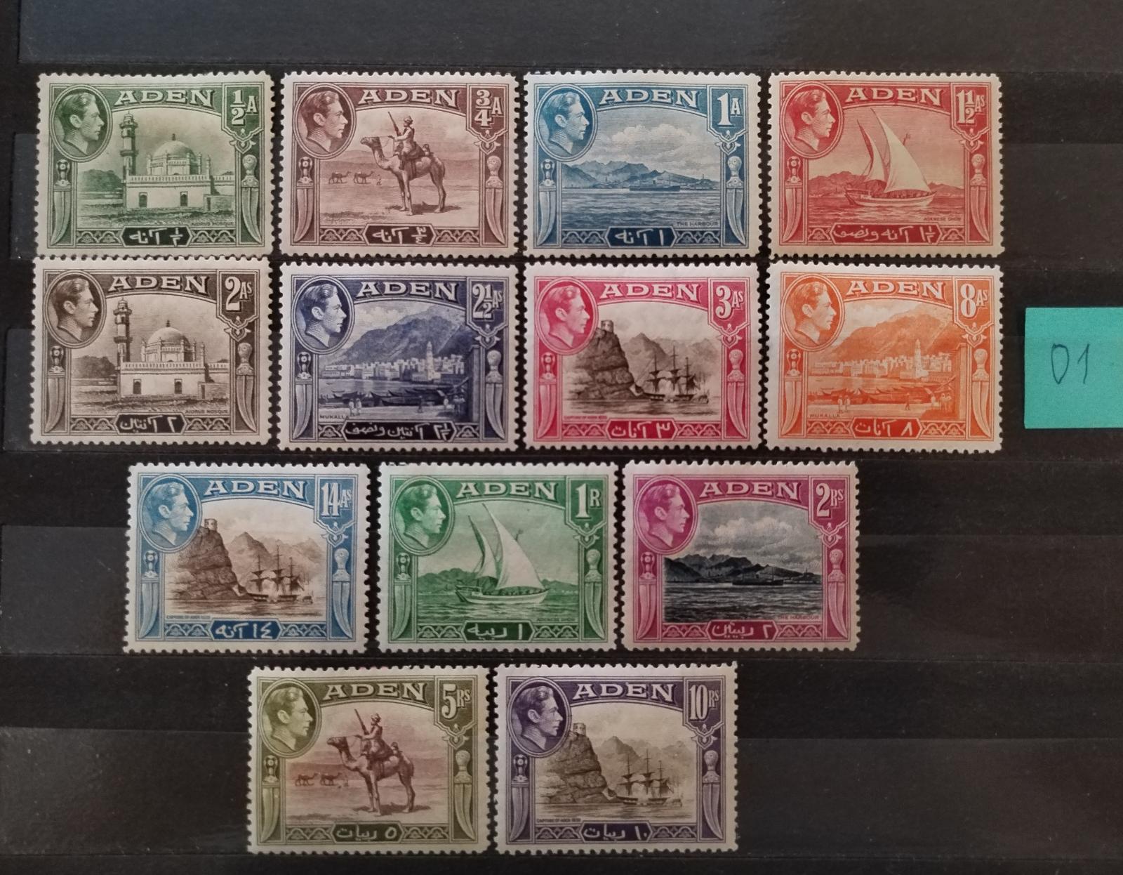 Aden 1939-8 120£ Definitiva protektorátu Jiří VI.