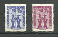 Albánie 1961 Mi.640-1 4€ 20 let Strany práce, vlajky a politika