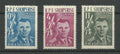 Albánie 1962 Mi.642-4 15€ První člověk ve vesmíru, Gagarin, kosmos