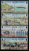 Alderney 1997 Historický vývoj ostrova