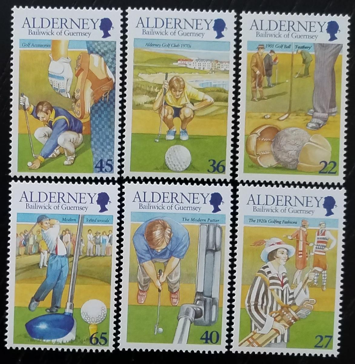 Alderney 2001 Golf a ostrovní sport
