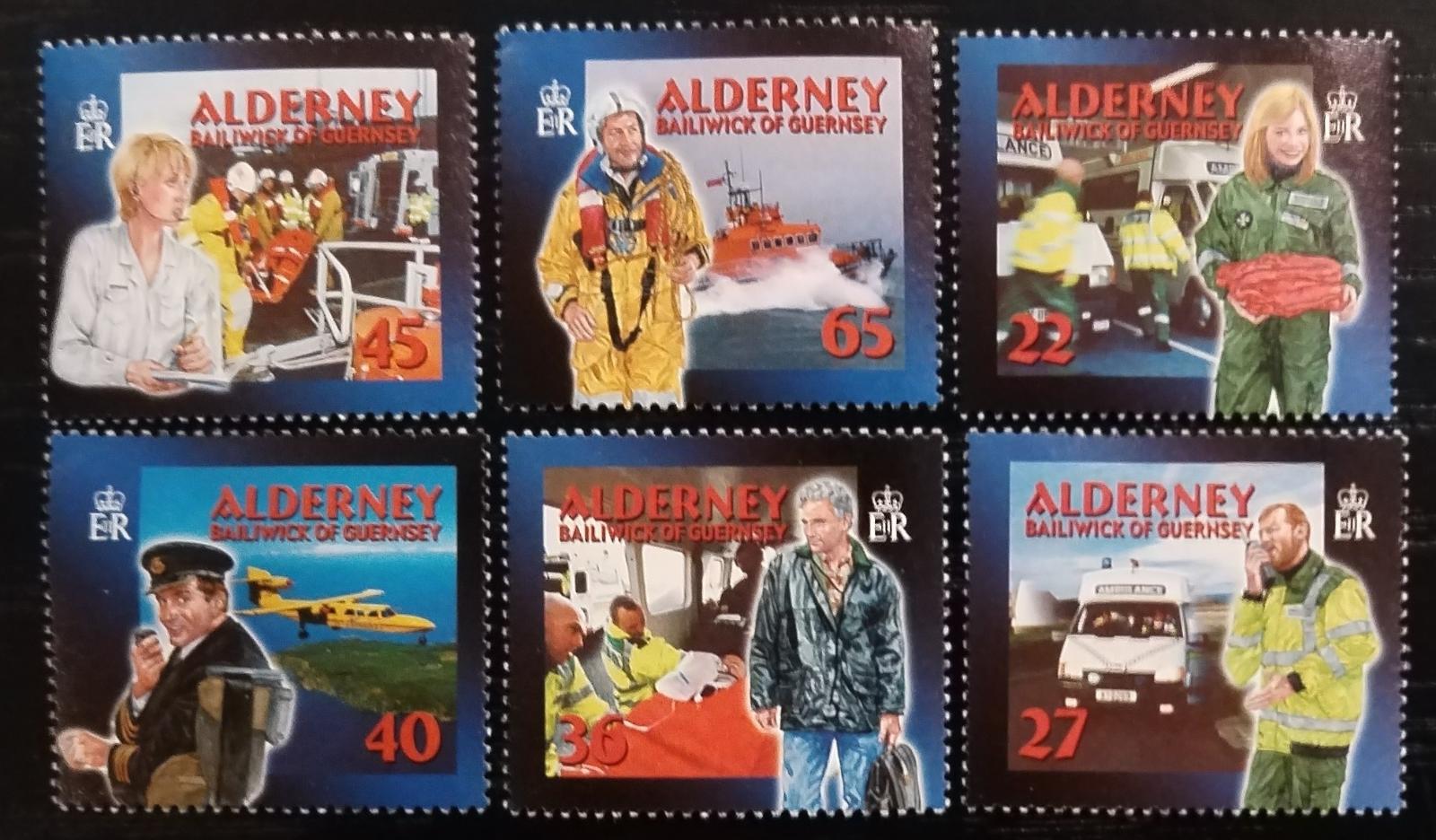 Alderney 2002# Pocta sociálním a záchranným pracovníkům, Doprava