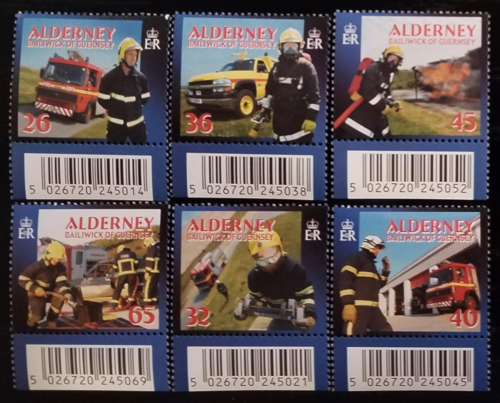 Alderney 2004# Hasiči a jejich technika, Auta
