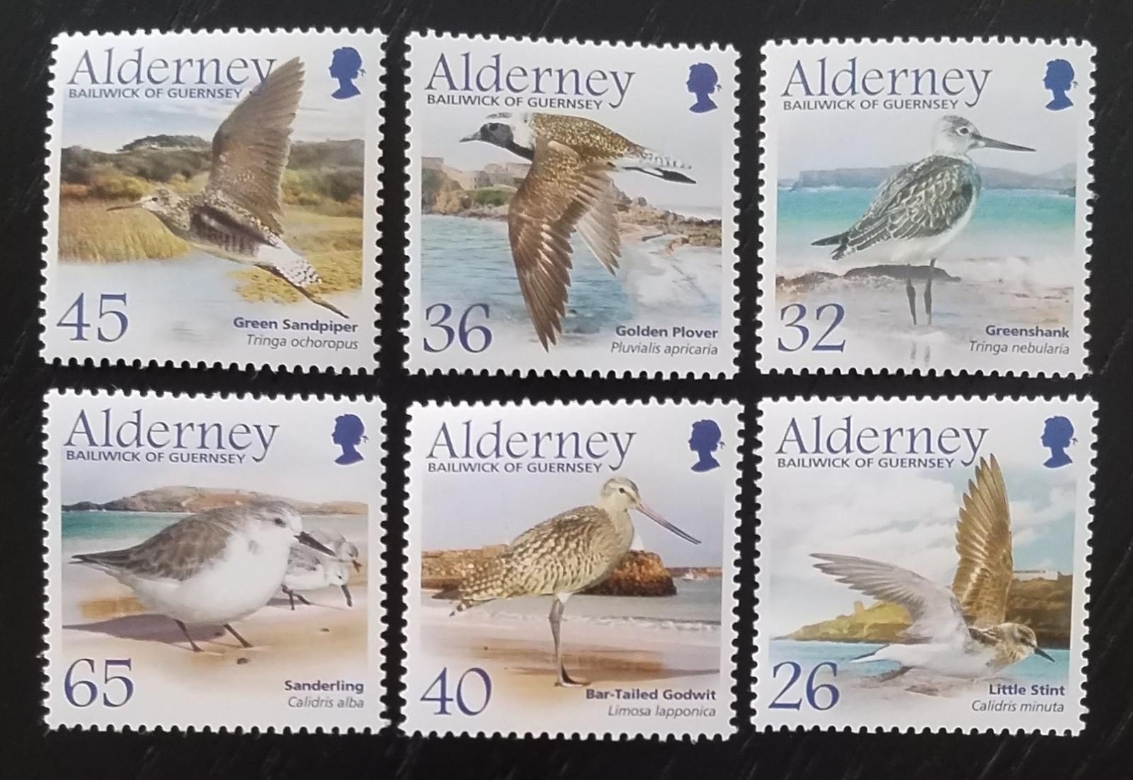 Alderney 2005 Ostrovní ptáci bažin a vod, Fauna