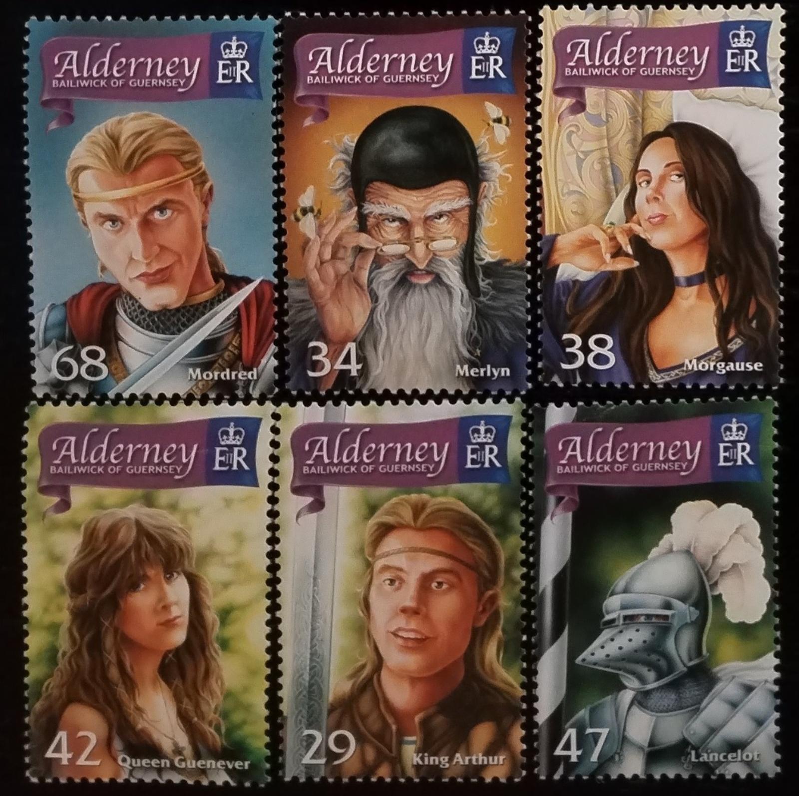 Alderney 2006# Král Artuš a jeho legenda, Čaroděj Merlin