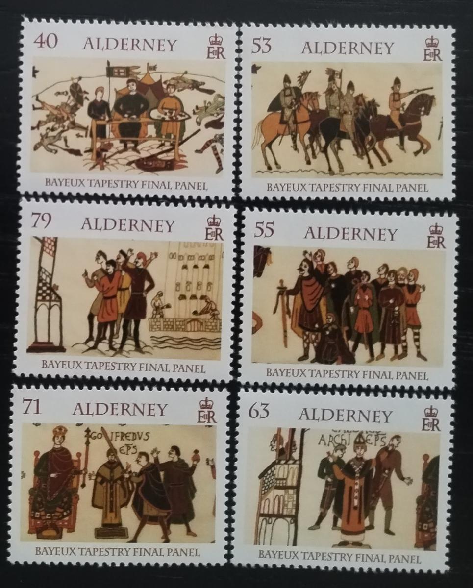 Alderney 2014 Tapisérie z Bayeux, Umění středověku