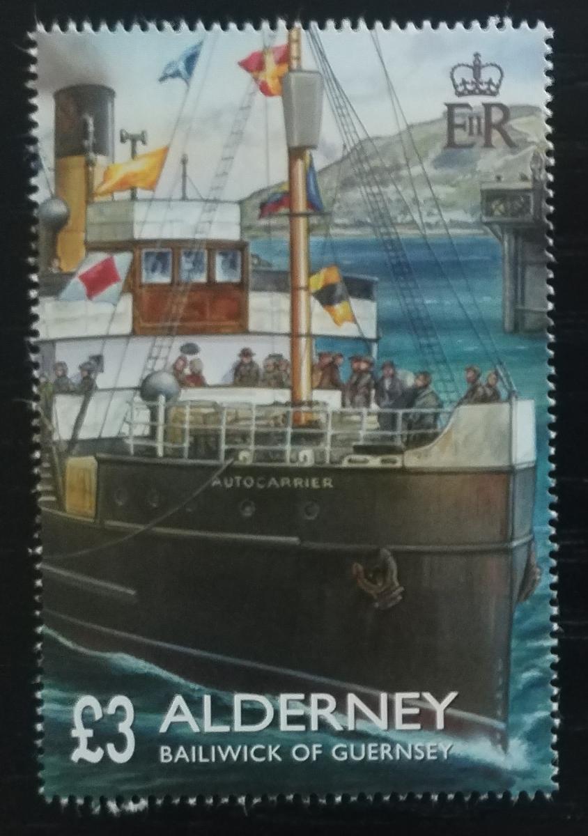 Alderney 2015 Výročí konce války, Lodě a parníky