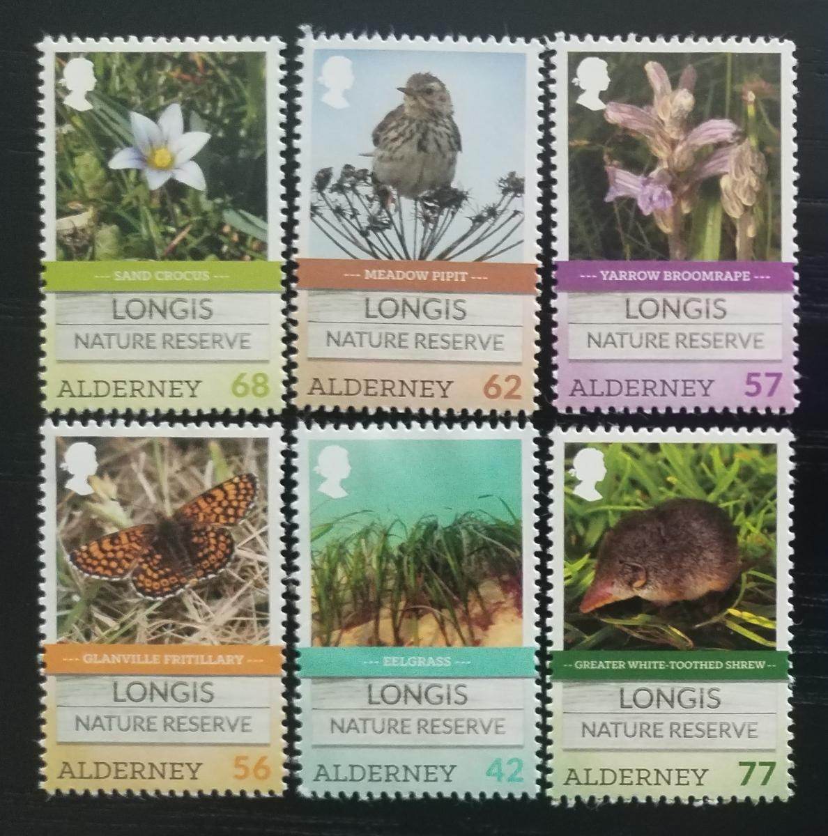Alderney 2016 Rezervace Longis a flora a flauna v ní (vada)
