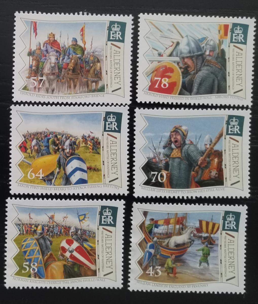 Alderney 2016 Výročí bitvy u Hastingsu, Normáné (vada)