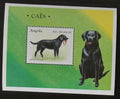 Angola 1998 Bl.43 6€ Psi a jejich rasy, domácí fauna, Labrador