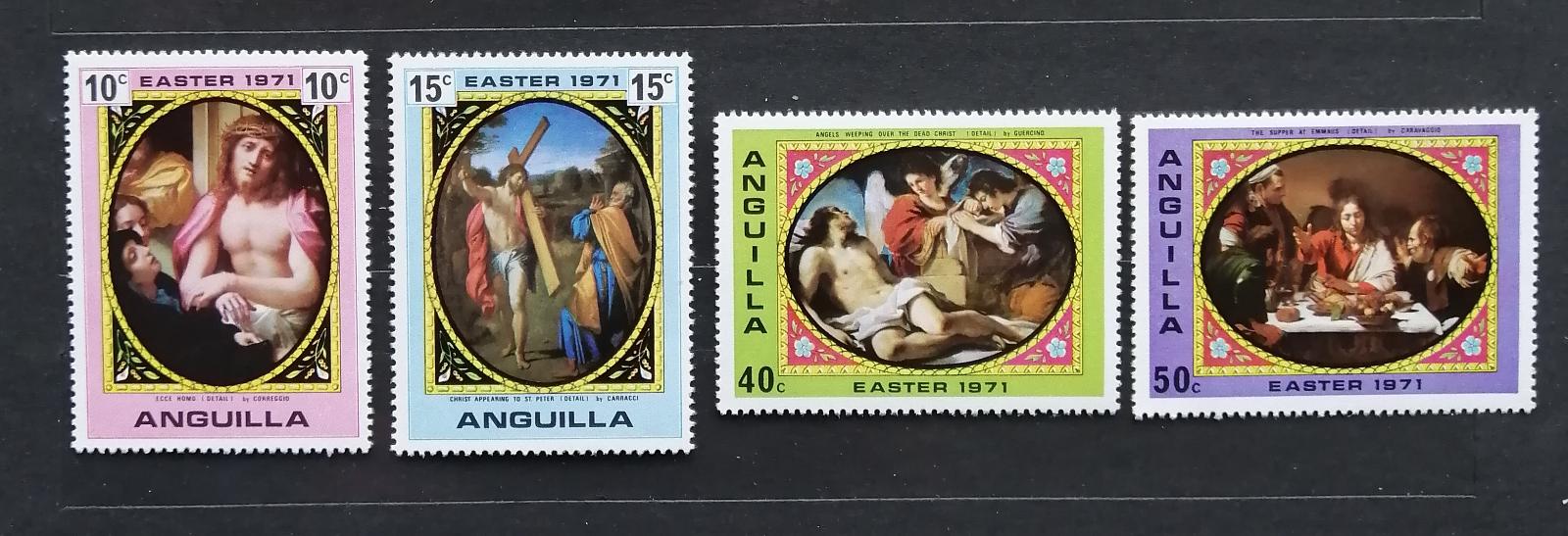 Anguilla 1971 Velikonoce a umění