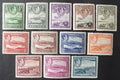 Antigua 1938-1 SG98-9 130£ Definitiva výjevů z ostrova Jiří VI.