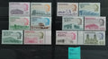 Antigua 1969 40£ Komplet definitivy staveb (GLAZED PAPER 30.9.1969)
