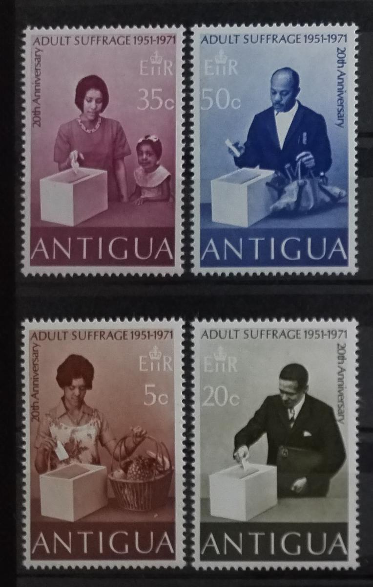 Antigua 1971 Všeobecné volební právo