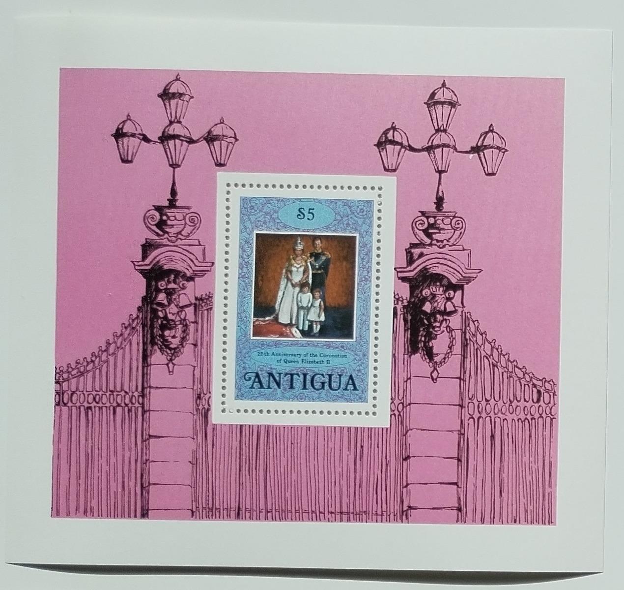 Antigua 1978 Výročí korunovace královny Alžběty II.