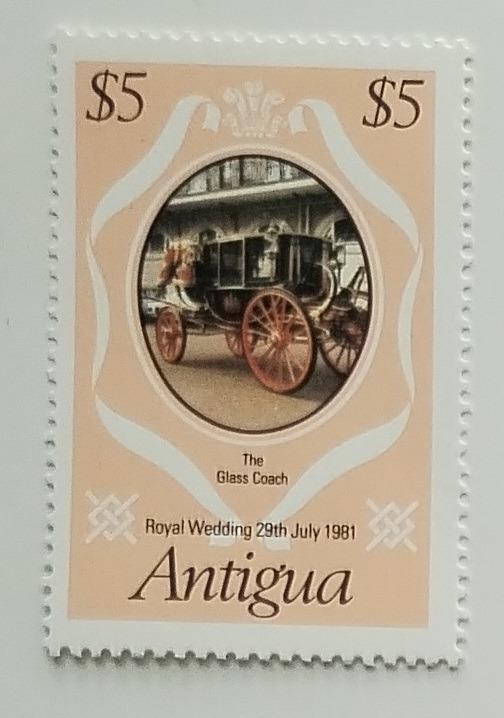 Antigua 1981 Svatba princezny Diany a krále Karla III.