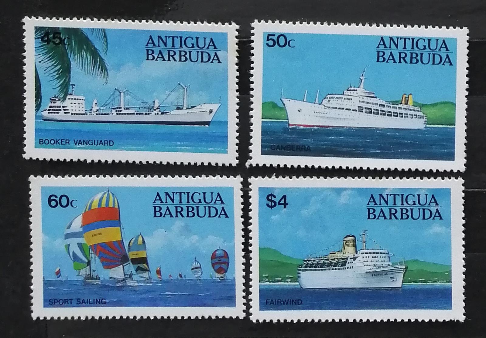Antigua & Barbuda 1984 10€ Lodě, doprava