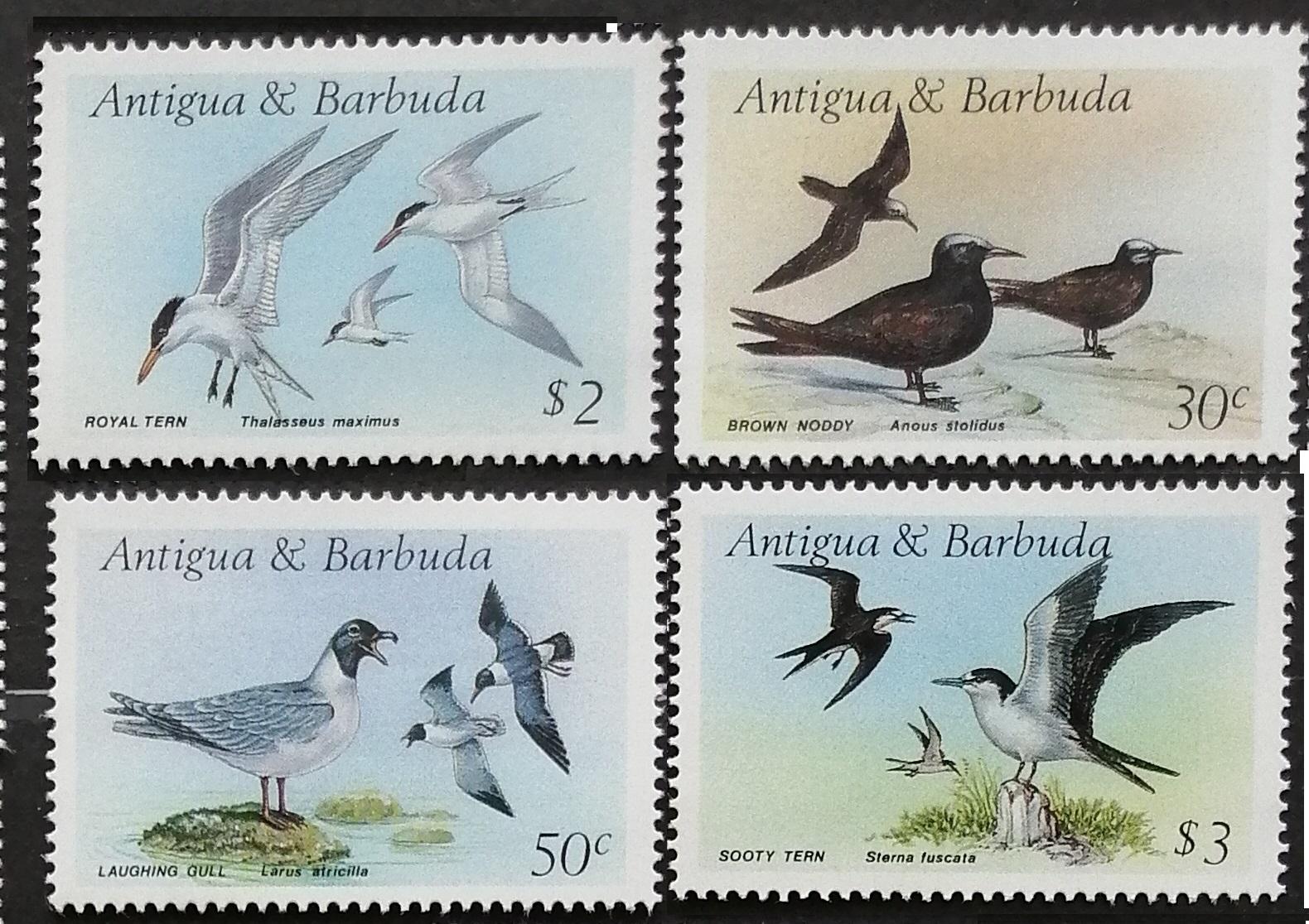 Antigua & Barbuda 1987 26€ Ostrovní mořští ptáci, fauna