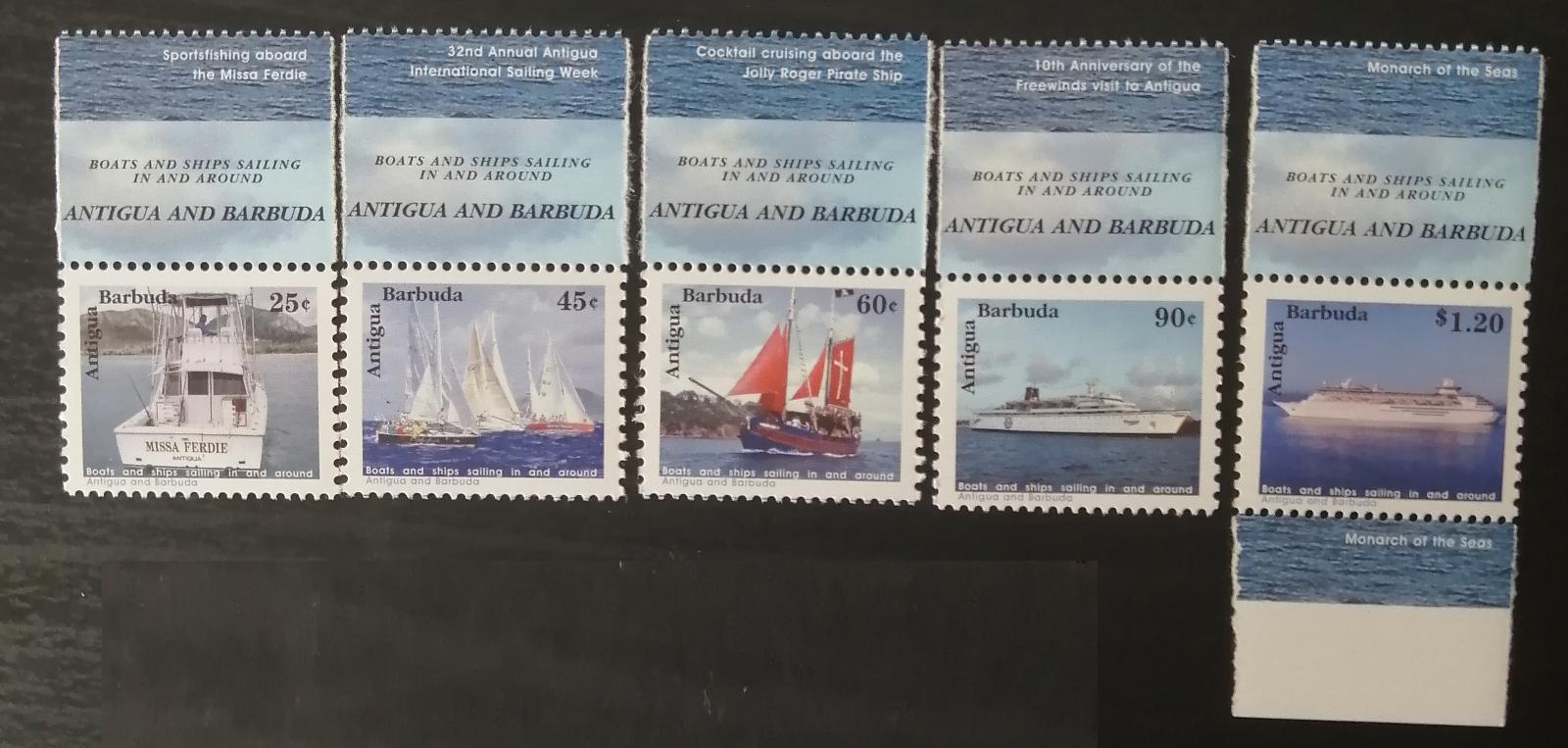 Antigua & Barbuda 1999 Lodě ostrovů, doprava
