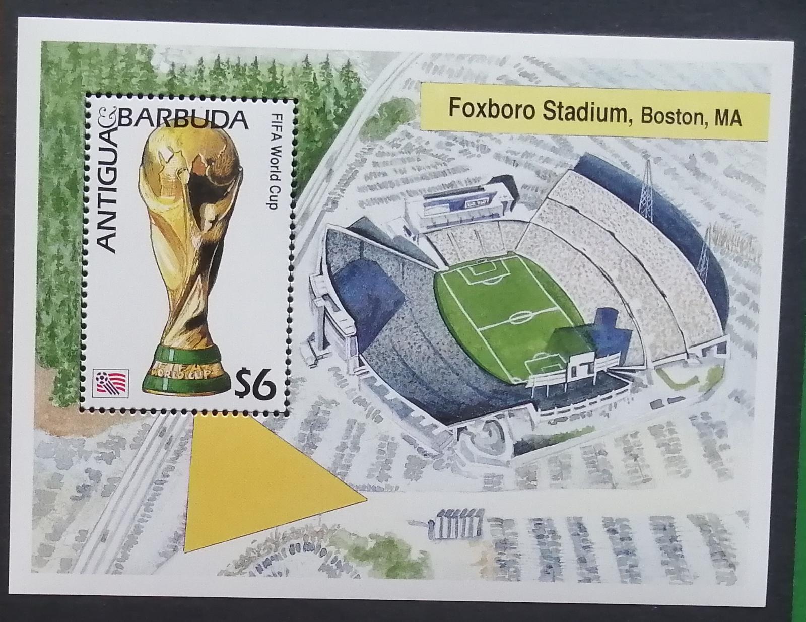 Antigua & Barbuda 2001 Bl.526 7€ Světový pohár ve fotbale, sport, FIFA