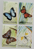 Antigua & Barbuda 2007 6,5€ Motýli a okrasný hmyz