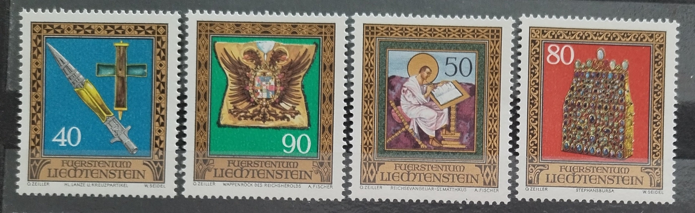 Liechtenstein 1977 National Treasures