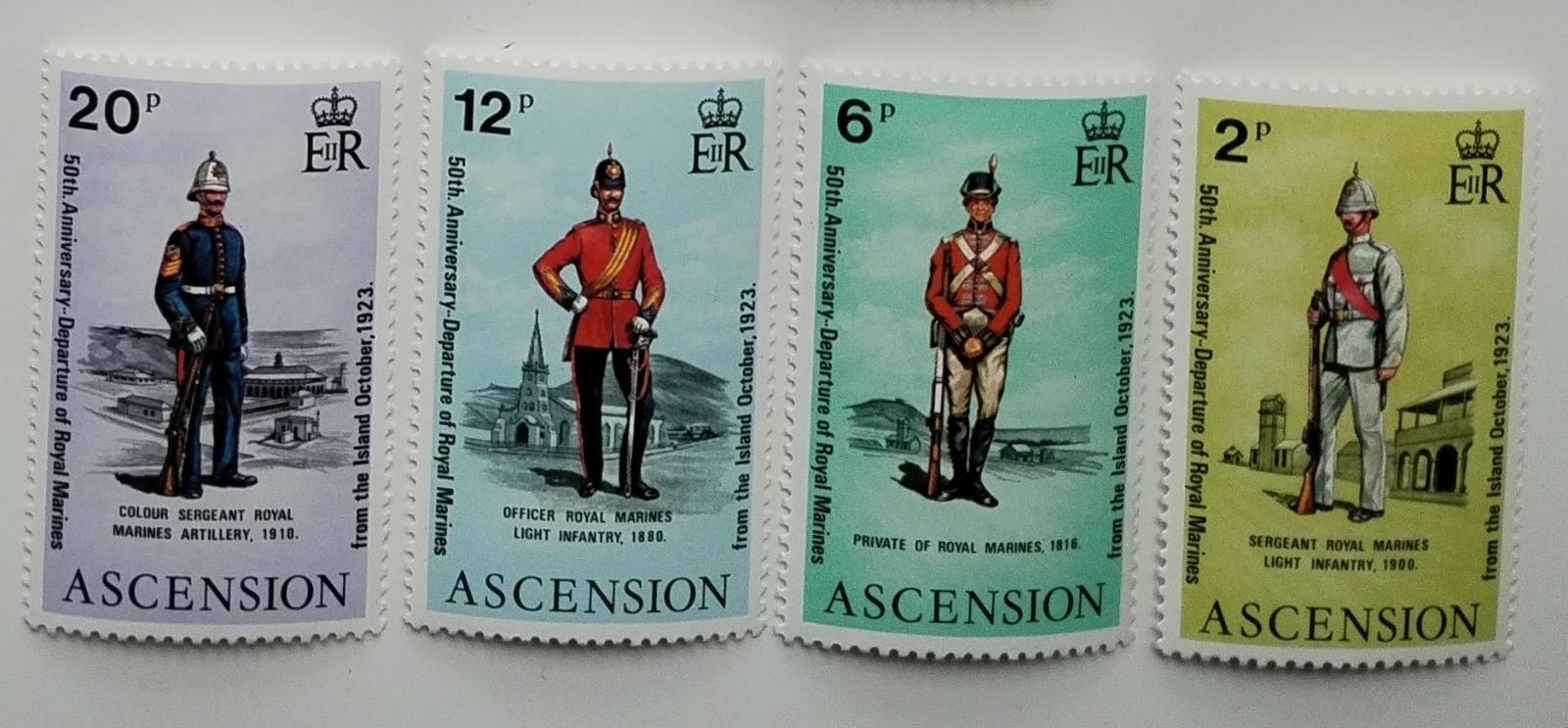 Ascension 1973 Uniformy a regiment, Vojáci