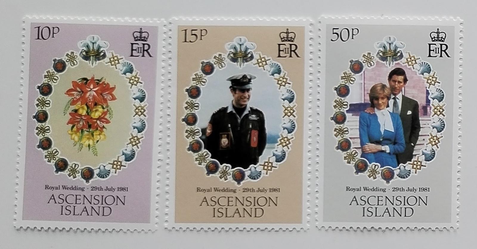Ascension 1981 Svatba princezny Diany a krále Karla III.