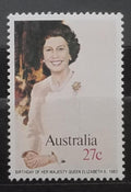 Austrálie 1982 Narozeniny královny Alžběty II.