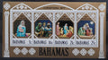 Bahamy 1977 Vánoce a postavičky z betlémů, Ježíšek a Marie