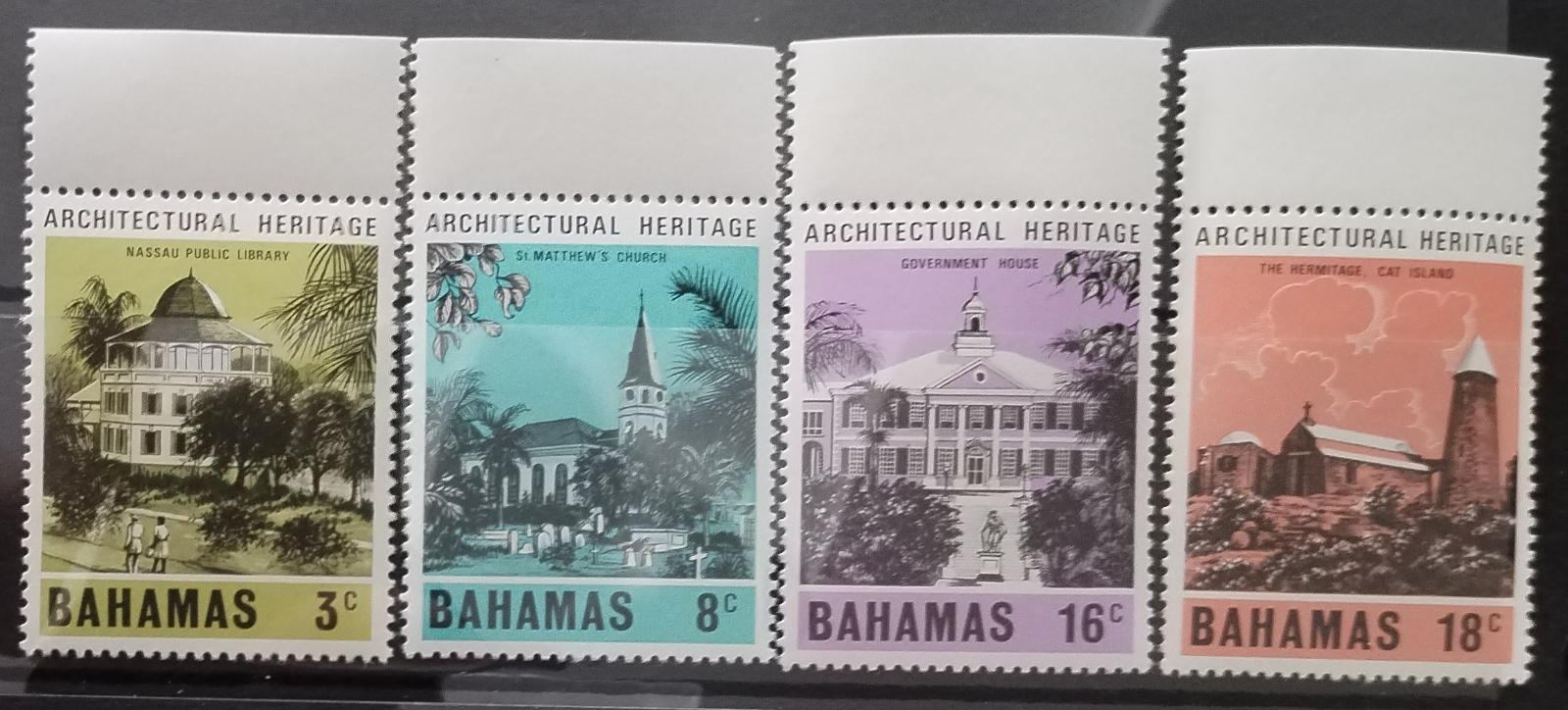 Bahamy 1978 Ostrovní architektura a stavby
