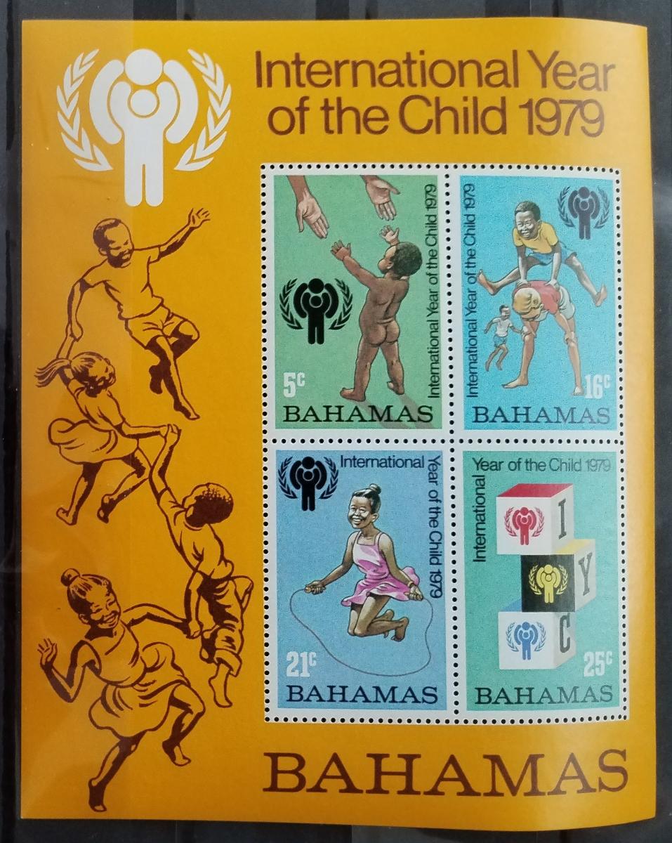 Bahamy 1979 Rok dětí a dětské hry