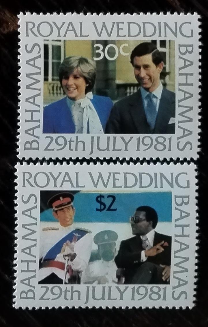 Bahamy 1981 5,5€ Svatba Diany a Charlese