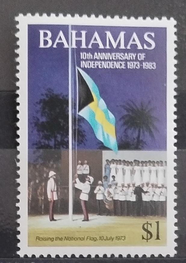 Bahamy 1983 Výročí ostrovní nezávislosti, Vlajky