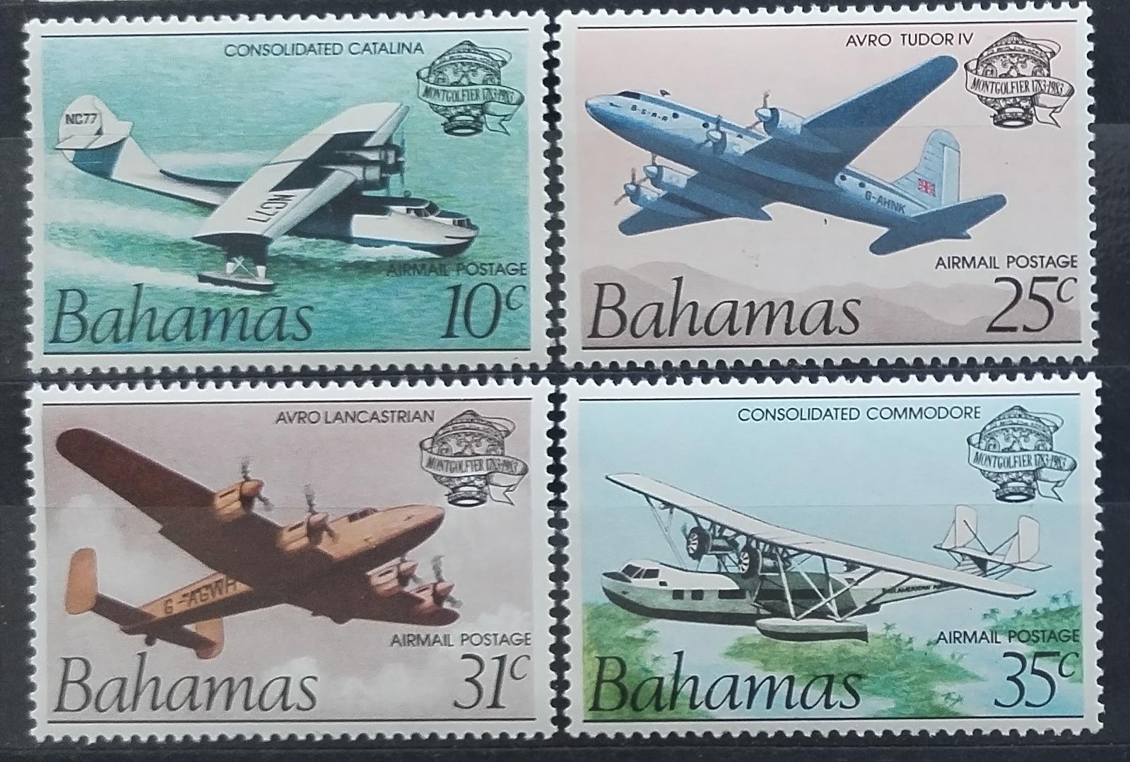 Bahamy 1983 Výročí prvního letu, Letadla