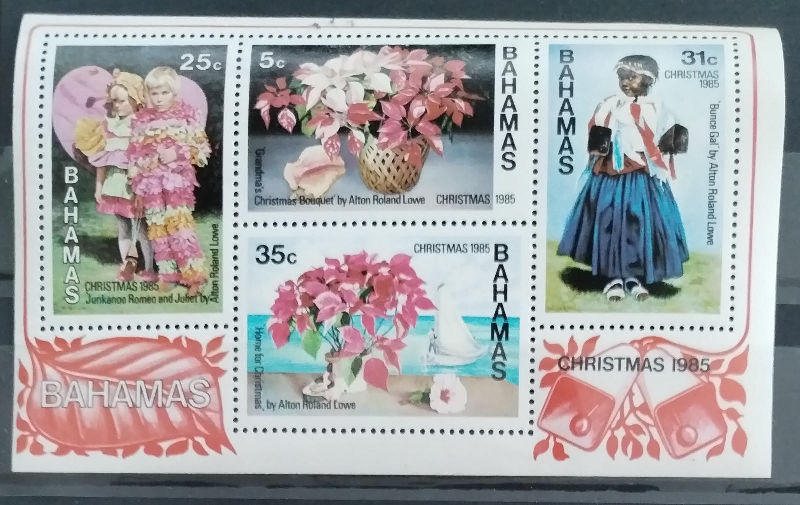 Bahamy 1985 Vánoce, Květiny a kultura
