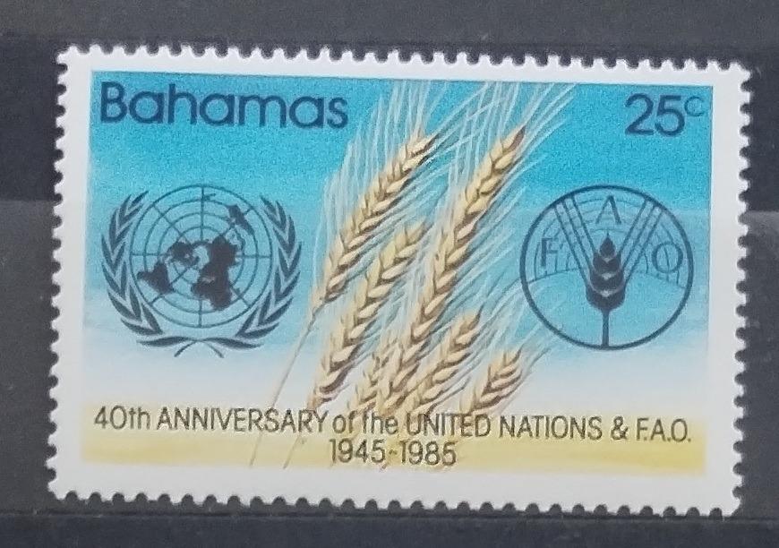 Bahamy 1985 Výročí FAO, Obilí a zemědělství