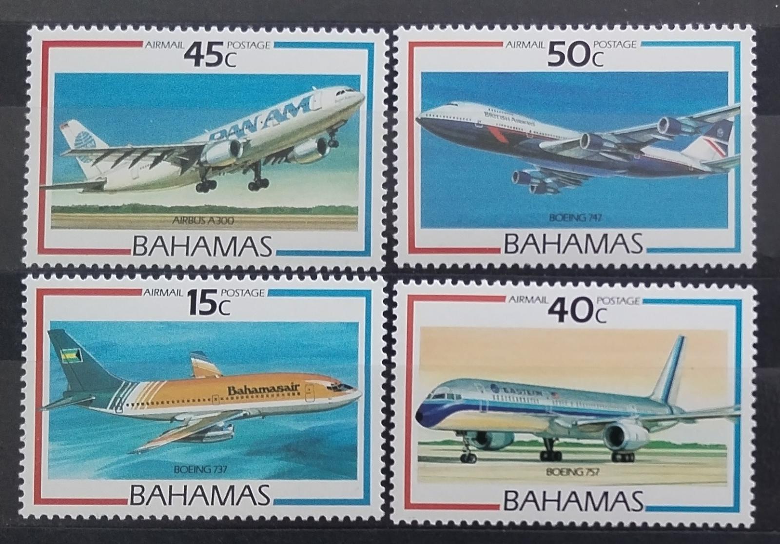 Bahamy 1987 Letadla a letecká doprava